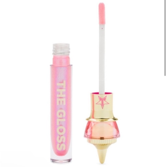Succulent Jeffree Star Cosmetic The Gloss Lipgloss soft glitter shimmer pink new - Picture 8 of 8
